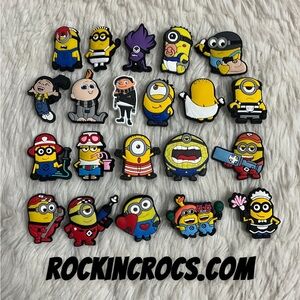 Despicable Me Croc Charms